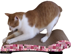 Scratch 'n Shapes Valentine Chaise Cat Scratcher