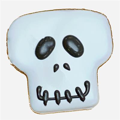 PRE-BOOK ITEM SKULL FACE COOKIE