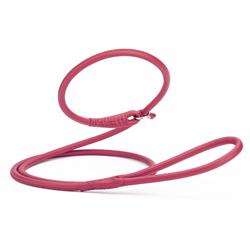 Dogline Soft Leather Round Slip Lead