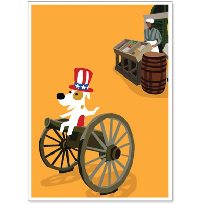 DC, History Museum - Rocket Launch Greeting Cards