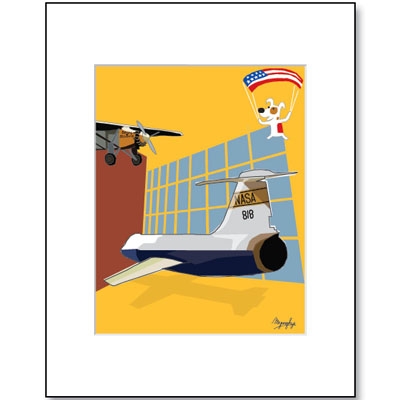 DC, National Archive - Matted Print