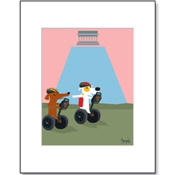 DC, Reflection Pool - Matted Print