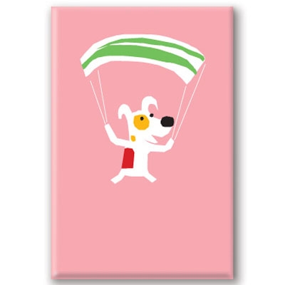 Parachute - Fridge Magnet