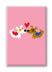 Two Together - Fridge Magnet