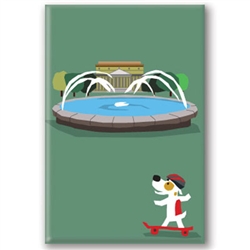 DC, National Archive - Fridge Magnet