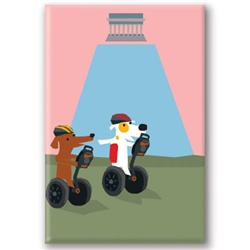 DC, Reflection Pool - Fridge Magnet