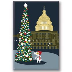 DC, Capitol Building - Fridge Magnet