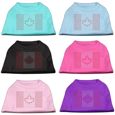 Canadian Flag Rhinestone Shirts