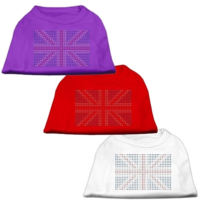 British Flag Rhinestone Shirts