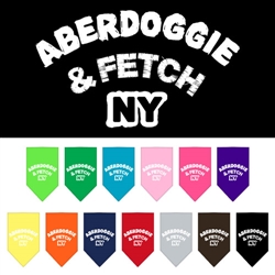 Aberdoggie NY Screen Print Bandana