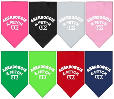 Aberdoggie UK Screen Print Bandana