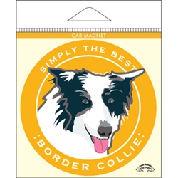 Border Collie - Car Magnet