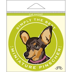 Minpin - Car Magnet
