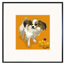 Framed Print: Papillon