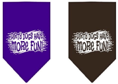 Dirty Dog Screen Print Bandana