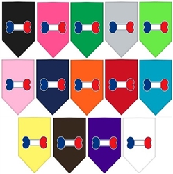 Bone Flag France Screen Print Bandana