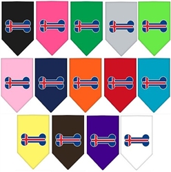 Bone Flag Iceland Screen Print Bandana