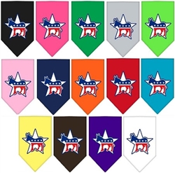 Democrat Screen Print Bandana