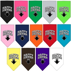 Happy Meter Screen Print Bandana
