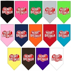 Heart Breaker Screen Print Bandana