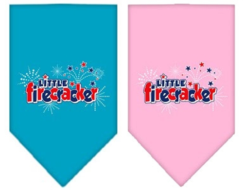 Little Firecracker Screen Print Bandana