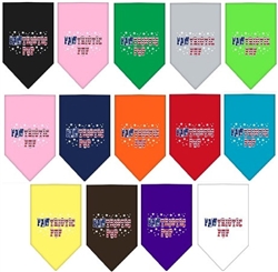 Pawtriotic Pup Screen Print Bandana
