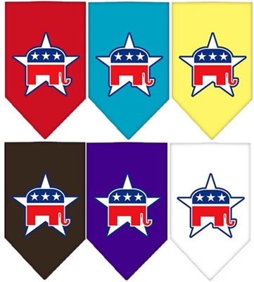 Republican Screen Print Bandana