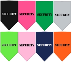 Security Screen Print Bandana