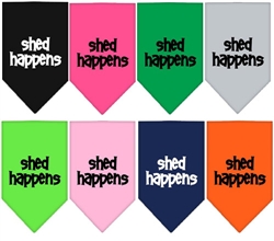 Shed Happens Screen Print Bandana