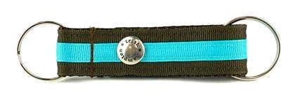 Chocolate/Turquoise Stripe Collection