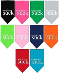 Vampires Suck Screen Print Bandana