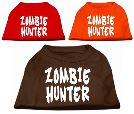 Zombie Hunter Screen Print Shirts