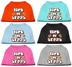 Lick Or Treat Screen Print Shirts