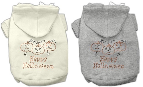 Happy Halloween Rhinestone Hoodies