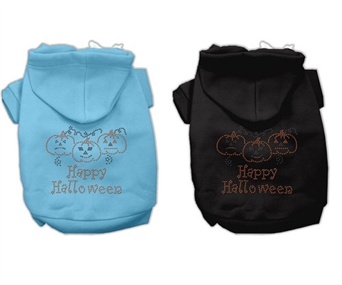 Happy Halloween Rhinestone Hoodies