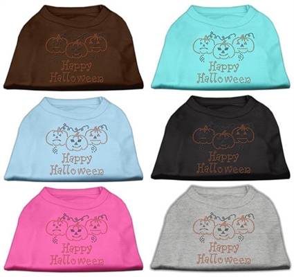 Happy Halloween Rhinestone Shirts
