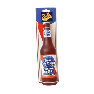 Silly Squeakers®  Beer Bottle - Blue Cats Trippin