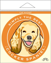 Cocker Spaniel - Car Magnet
