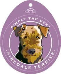 Airedale Terrier - Sticker