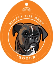 Boxer, Brindle - Sticker