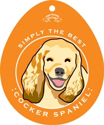 Cocker Spaniel, Brown - Sticker