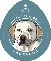 Labrador, Yellow - Sticker