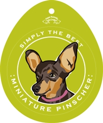Miniature Pinscher - Sticker