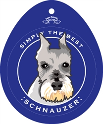 Schnauzer, Cropped ears - Sticker