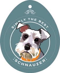 Schnauzer, Floppy Ears - Sticker
