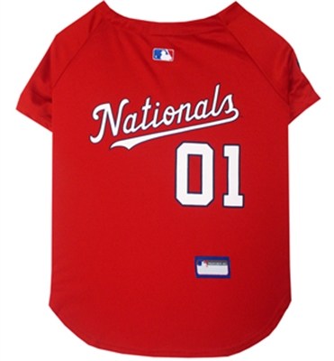 Washington Nationals Dog Jersey