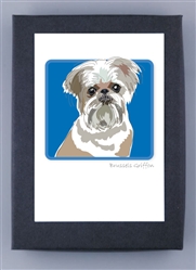 Brussels Griffon - Grrreen Boxed Note Cards