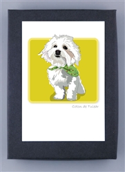 Cotton W/Bandana - Grrreen Boxed Note Cards