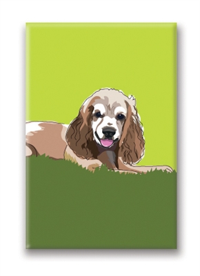 Cocker Spaniel, Brown - Fridge Magnet
