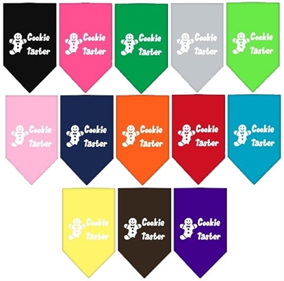 Cookie Taster Screen Print Bandana